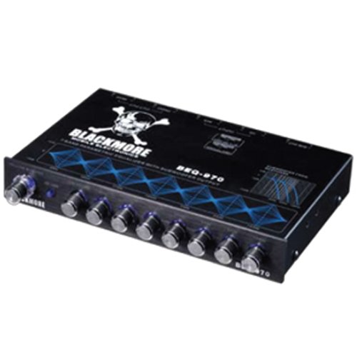 Blackmore BEQ-970 4-Band Parametric Equilizer Built-In Subwoofer Output BEQ970