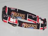 NBA Philadelphia 76ers Basketball Dog Collar Large 1"