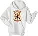 Firefighter Emblem In Flames Sweatshirt, Fire Fighter Hoodie