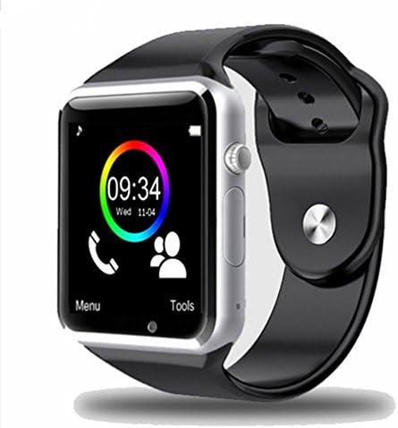 Smart Watch C01 Choigle Fashion Bluetooth GSM Touch Screen Smart Watch Anti Lost Call Log for IOS/Android Mobile Phone with Camera Support SIM Card TF Card Black