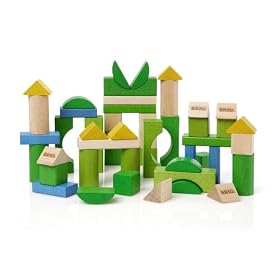 BRIO 30147 Blocks (Coloured 50 Pieces)