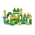 Brio 30147 - Holzbausteine 50 Teile farbig, gr�n Line