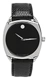 Movado Men’s Museum Automatic Genuine Lizard Leather Strap Watch 0605319