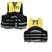 For safety and security, a Coast Guard approved PFD is necessary when boating or enjoying watersports. Help prevent accidental drowning with a comfortable, easy to wear nylon life jacket from Body Glove. Features:USCG Approved Type III Nylon PFD Super duty nylon outer shell in bright colors Anatomically cut 100% PE faom flotation for maximum comfort 4 heavy-duty 1.5 wide webbing belts with quick release buckles allow for an adjustable fit and easy fastening Oversized arm holes allow freedom of movement and comfort Strategically placed drain holes keep the vest from retaining water