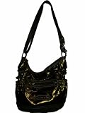 WOMEN'S KATHY VAN ZEELAND HANDBAG (GREEN METALLIC)