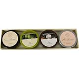 4 Intense Moisturizers Set- Cocoa Butter, Olive Oil, Coconut Cream and Shea Butter Intense Moisture