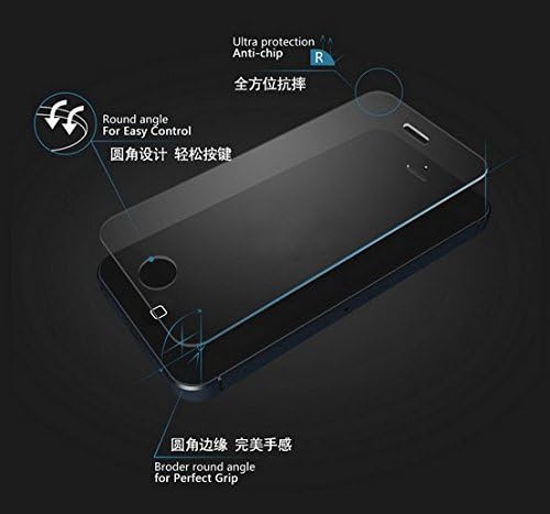 Screen protector, iPhone 6Plus (5.5 inch)HD Clear Tempered Glass, Premium HD Clear Ballistic Glass Screen Protector (5.5 inch)