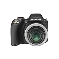 Olympus SP-590UZ 12MP Digital Camera with 26X Wide Angle Optical Dual Image Stabilized Zoom and 2.7 inch LCD