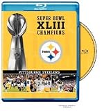 Super Bowl XLIII Blue Ray DVD: Pittsburgh Steelers vs Arizona Cardinals