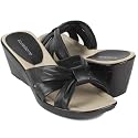 Liz Claiborne Faye Black sandals