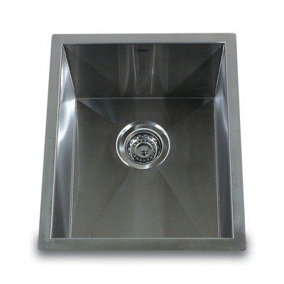 Zero Radius Single Bowl Brushed Satin
