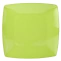 Eco-Friendly Square Dinner Plate Set of 4 - Green