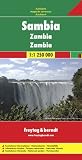 Freytag Berndt Autokarten, Sambia - Ma�stab 1:1 000 000: Touristische Informationen, Nationalparks, Ortsregister