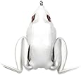 Lunkerhunt LF05 Lunker Frog Series 2.5-Inch Pearl Style Fishing Lure