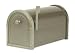 Architectural Mailboxes Bellevue Mailbox Bronze with White Bronze