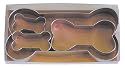 R & M Dog Bone 4 Piece Cookie Cutter Set