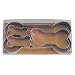 R & M Dog Bone 4 Piece Cookie Cutter Set