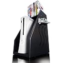 GameOn Video Gaming Console Storage - Black