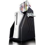 GameOn Video Gaming Console Storage - Black