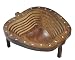 Handmade Apple Shaped Collapsible Picnic or Fruit Basket Etched Out of Single Piece of Wood (Indian Rosewood) A Unique & Interesting Mothers Day Gift Idea