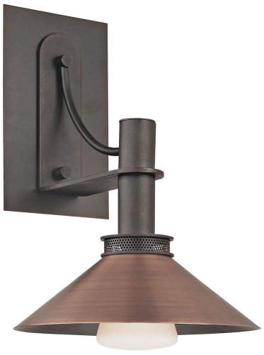 new year Bridge Sconce Textured Rustic BronzeB001LKMVZK