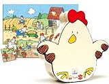 kids and infants educational toys item: The Hen's Garden Puzzle
