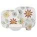 Corelle Square Round 16-Piece Dinnerware Set Happy Days