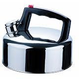 ExcelSteel 2.2 Quart stainless whistling teakettle