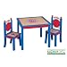 3pcs Detroit Pistons Kid's Table and Chair Set