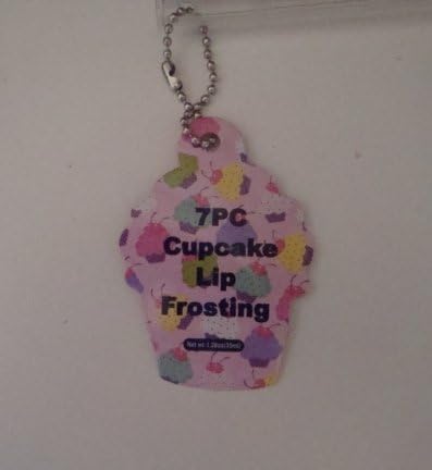 Cupcake Lip Frosting 7pk. Assorted Colors