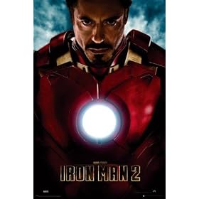 Posters: Iron Man Poster - 2, Tony Stark Robert Downey Jr. (91 x 61 cm)
