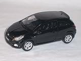 Zoom Produkt-Bild: OPEL CORSA D SCHWARZ 3 T&Uuml;RER CA 1/43 WELLY MODELLAUTO MODELL AUTO