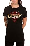 Bullet For My Valentine Heart Girls T-Shirt Plus Size