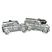 PC24 Pewter Landrover Cufflinks