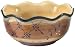 Kitchen & Housewares : Ambiance Romance 6-Inch Ruffle Dessert/Cereal Bowl, Set of 4