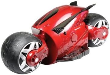 Toy / Game Kid Galaxy Powered Cyber Cycle - Red With Hidden Wheels - For Sleek-Riding Slides And Maneuvers