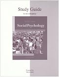 Student Study Guide for Use With Social Psychology 8e