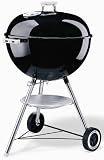 Kitchen & Housewares : Weber One Touch Silver Charcoal Kettle Black 57cm
