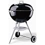 Weber One Touch Silver Charcoal Kettle Black 57cm