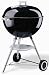 Weber One Touch Silver Charcoal Kettle Black 57cm
