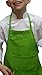 Green Apron Kids Children Fits 7-12 Yrs 19x28