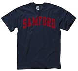 Samford Bulldogs Navy Arch T-Shirt