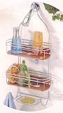 BAMBOO wooden hanging SHOWER CADDY bath organizer