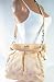 NEW AUTHENTIC COACH MADISON OP ART SATEEN CONVERTIBLE HIPPIE BAG (Peach/Silver)