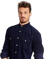 Desigual Camisa Hombre Duroy (Azul Marino)
