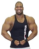 Tank Top/black/red Tribal/white Bodybuilding