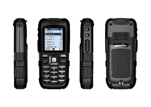 Sonim - XP1 + Oreillette Plantronics Expl. 370 - Téléphone portable - GSM / GPRS Tribande - Wap - Etanche / Ultra résistant aux chocs (IP 54) - Bluetooth - Jaune