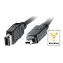 FireWire Cable 6 Pin to 4 Pin 1.8m IEEE 1394 DV Lead