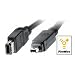 FireWire Cable 6 Pin to 4 Pin 1.8m IEEE 1394 DV Lead