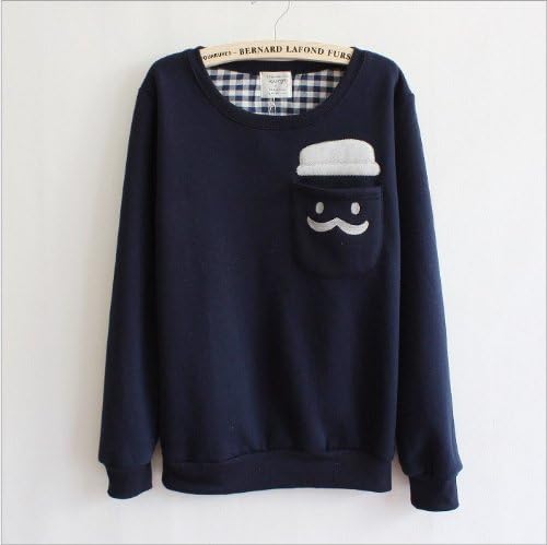 Winter Ladies Casual Hoodies Pullovers Fashion Lovely Sport Suit Woman Pure Cotton Sweatshirts